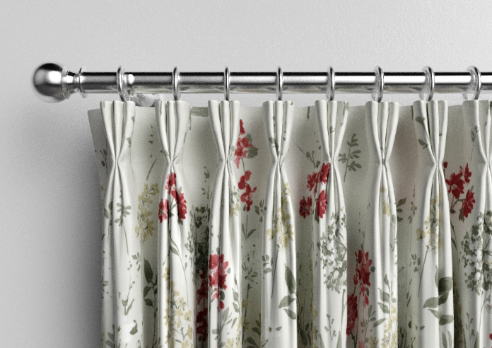 Wild Meadow, Ruby - Made to Measure Curtains - Image 11